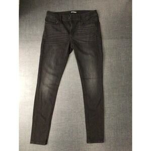 Express Jeans Women’s Mid Rise Leggings Size 10L - Black